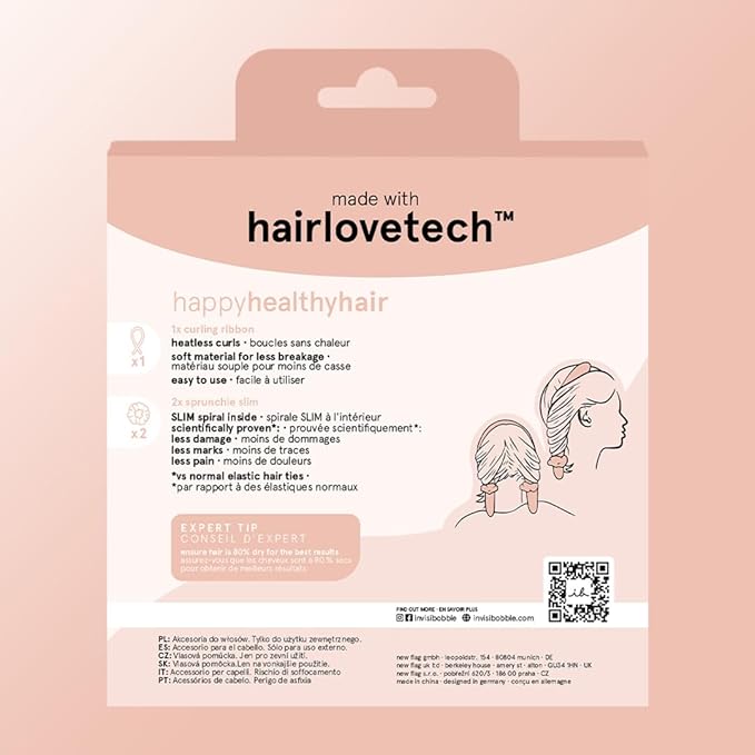 Invisibobble® Handle with Curl Heatless Curling Set