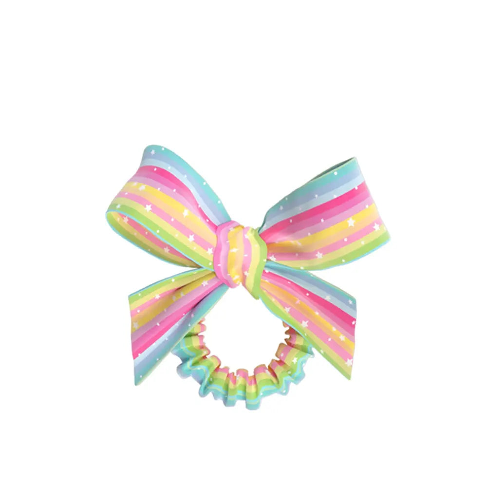 Invisibobble® Kids Sprunchie Slim Bow Lets Chase Rainbows