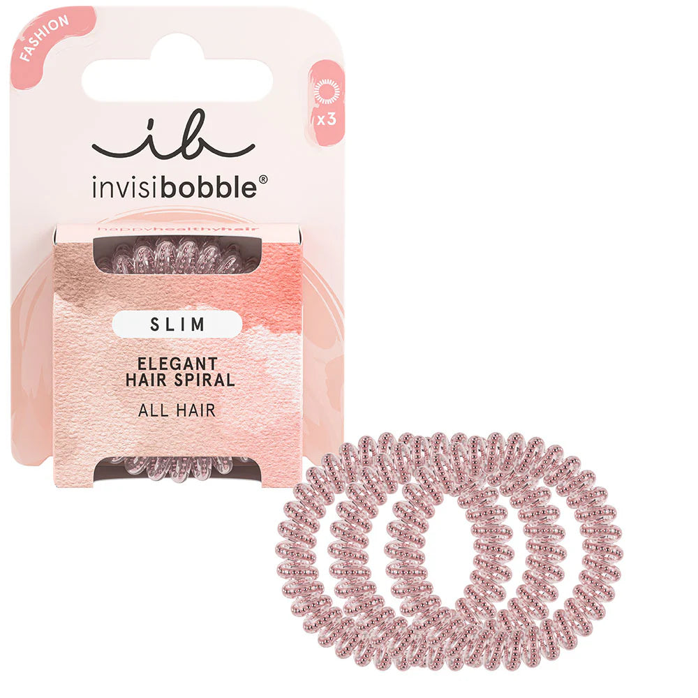 Invisibobble® Slim Pink Monocle 3 pcs