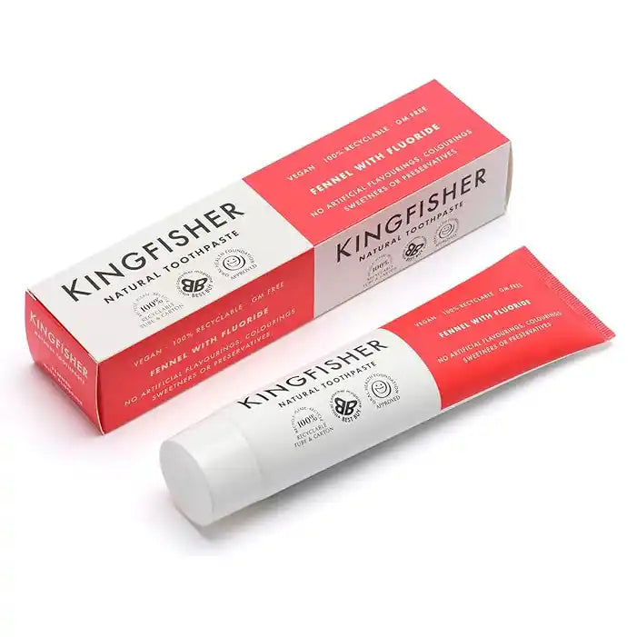 Kingfisher Natural Toothpaste Fennel with Fluoride 100ml