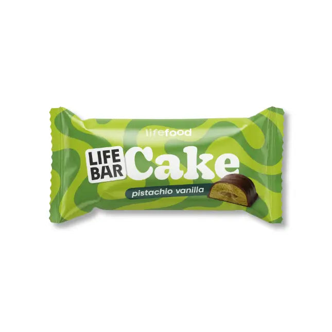 LIFEBAR Organic Pistachio Vanilla Cake 35g