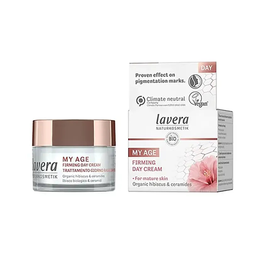 Lavera My Age Firming Day Cream Organic Hibiscus & Ceramides 50ml