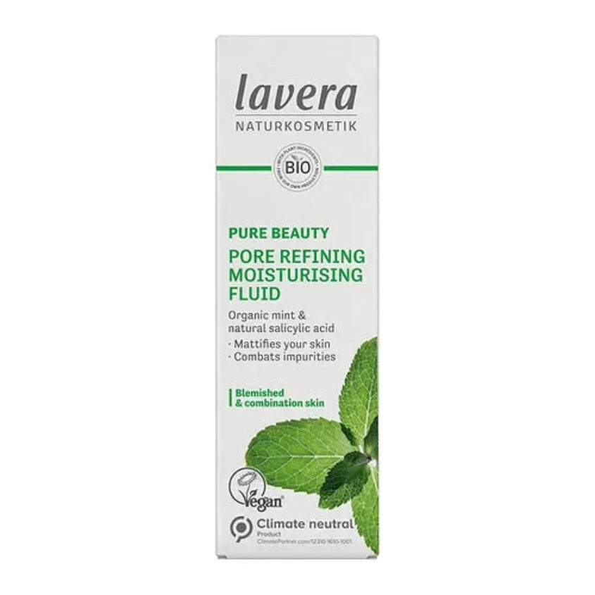 Lavera Pure Beauty Pore Refining Moisturising Fluid 50ml
