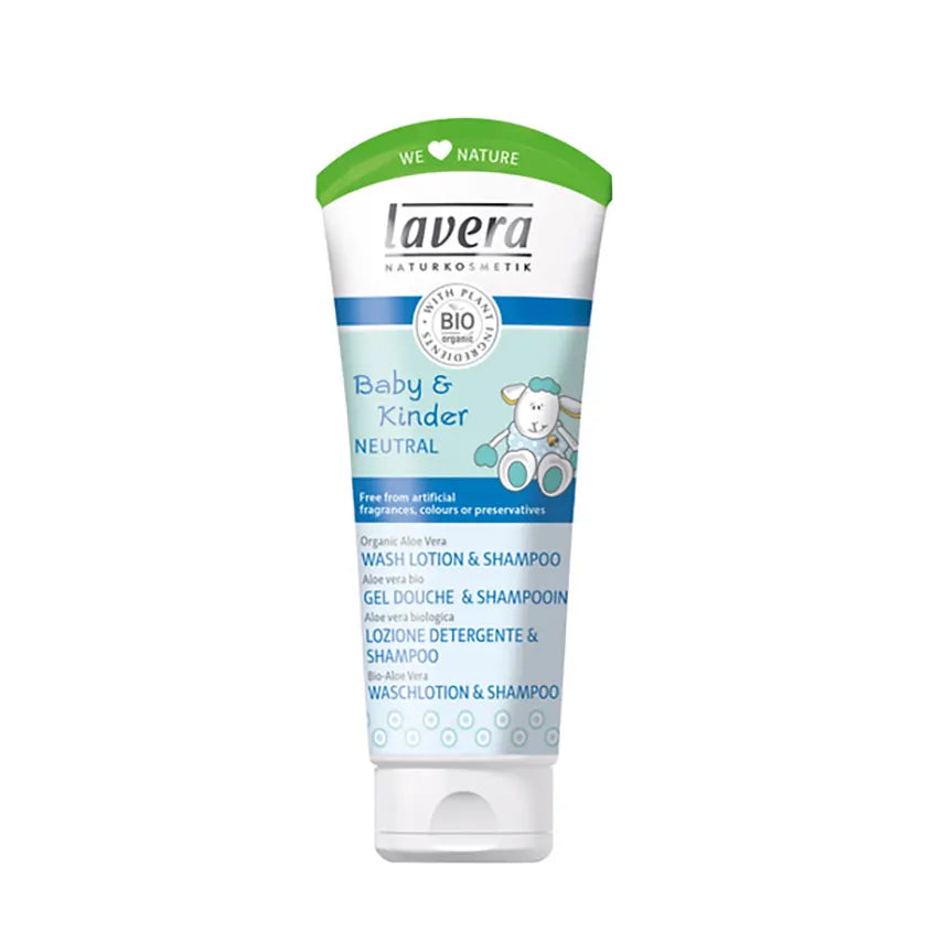 Lavera Baby & Child Wash Lotion & Shampoo 200ml