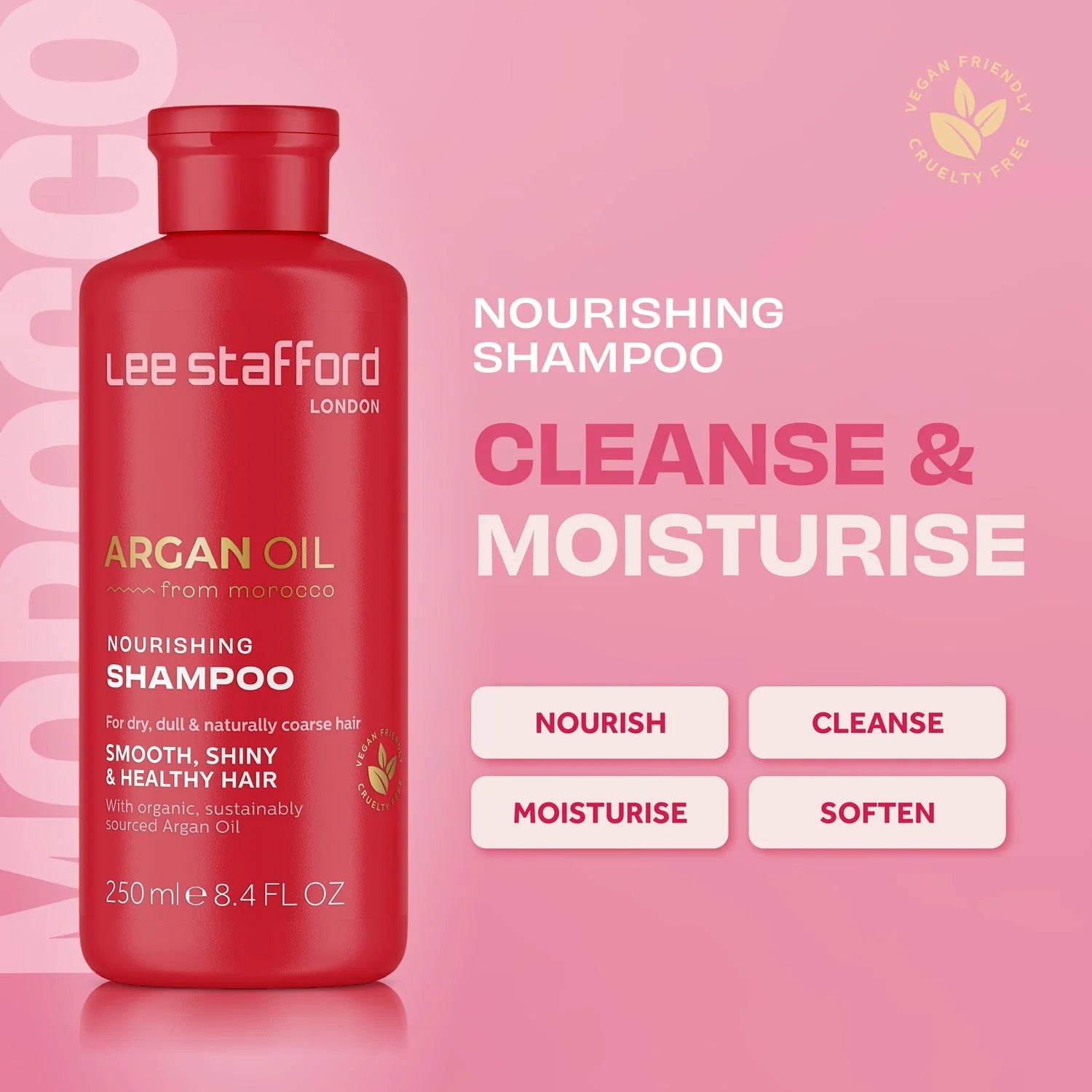Lee Stafford Argan Oil Nourishing Shampoo 250ml