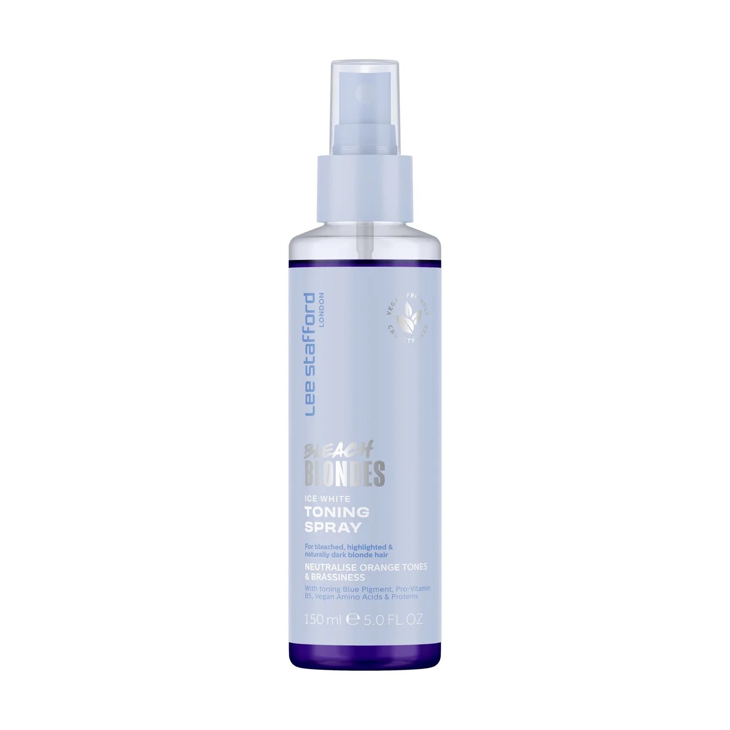 Lee Stafford Bleach Blondes Ice White Tone Correcting Conditioning Spray 150ml