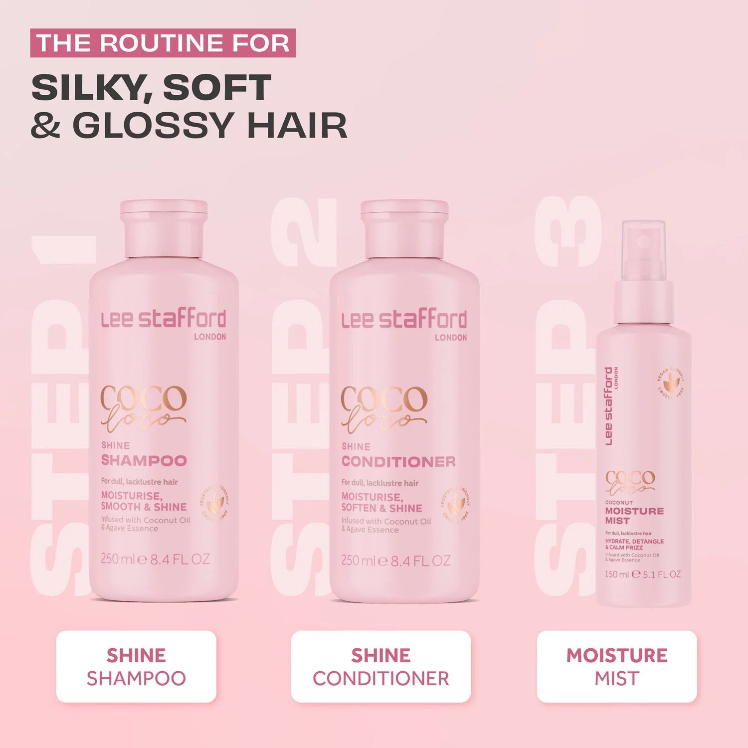 Lee Stafford Coco Loco Coconut Moisture Mist 150ml