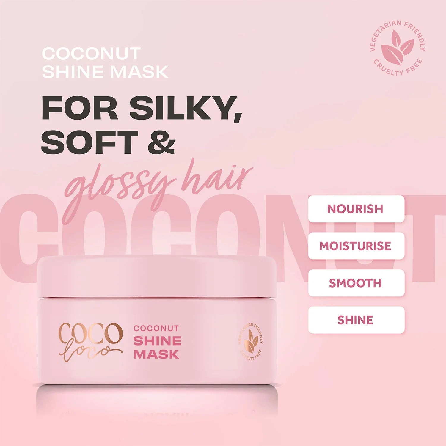 Lee Stafford Coco Loco Coconut Shine Mask 200ml