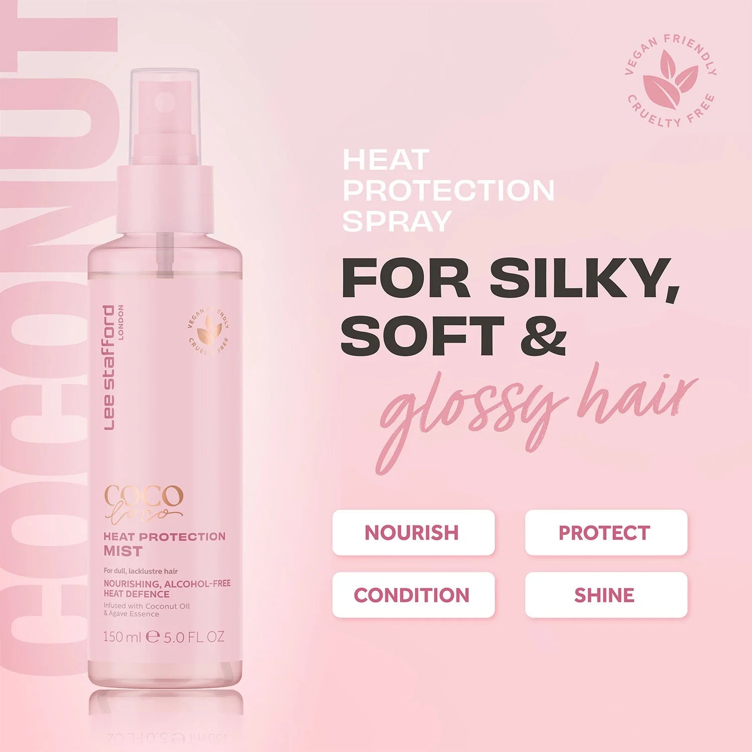 Lee Stafford Coco Loco Heat Protection Mist 150ml