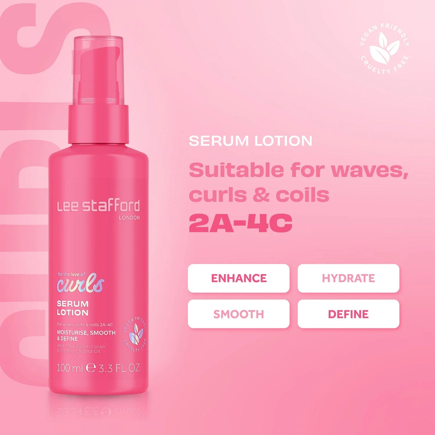 Lee Stafford For The Love Of Curls Serum Lotion 100ml