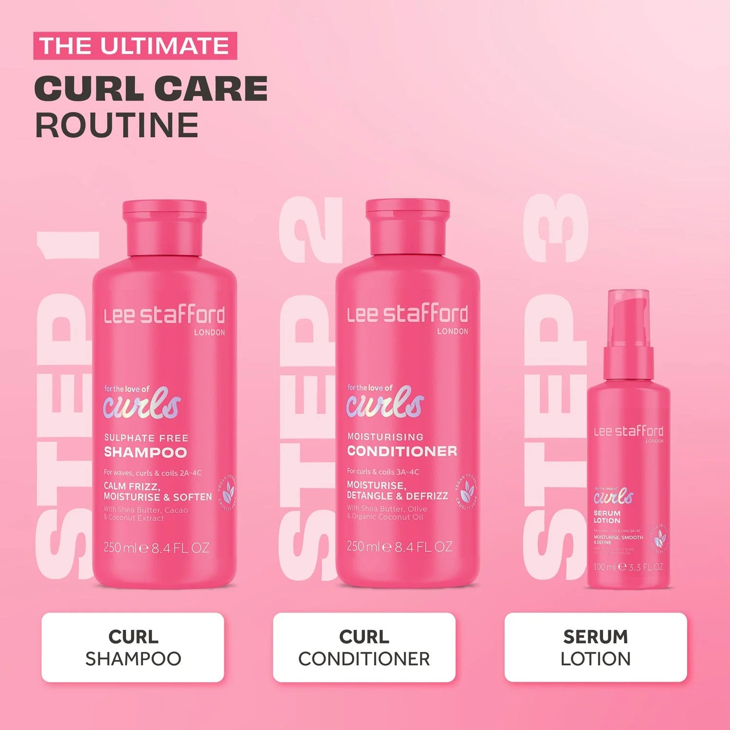 Lee Stafford For The Love Of Curls Serum Lotion 100ml