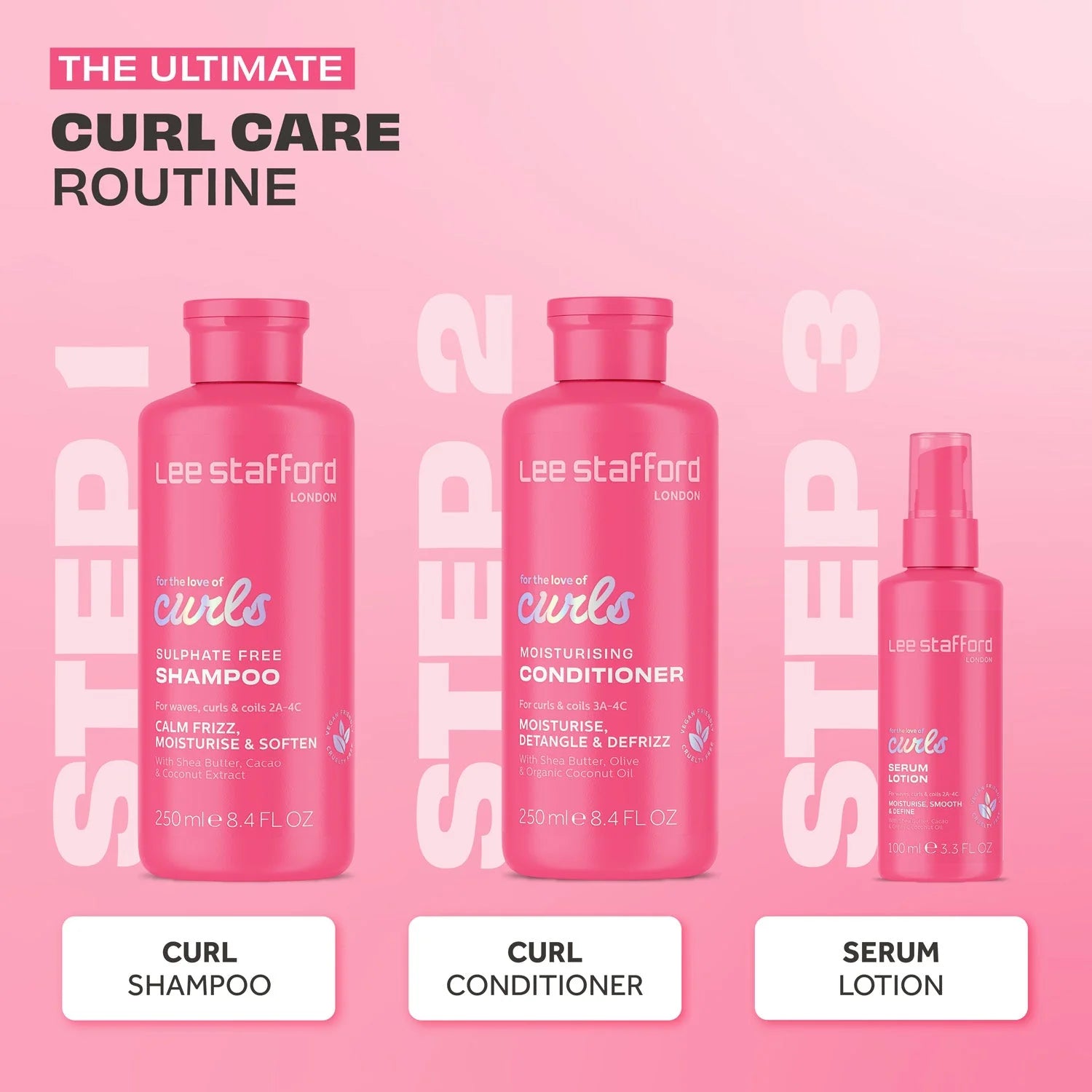 Lee Stafford For The Love Of Curls Shampoo 250ml