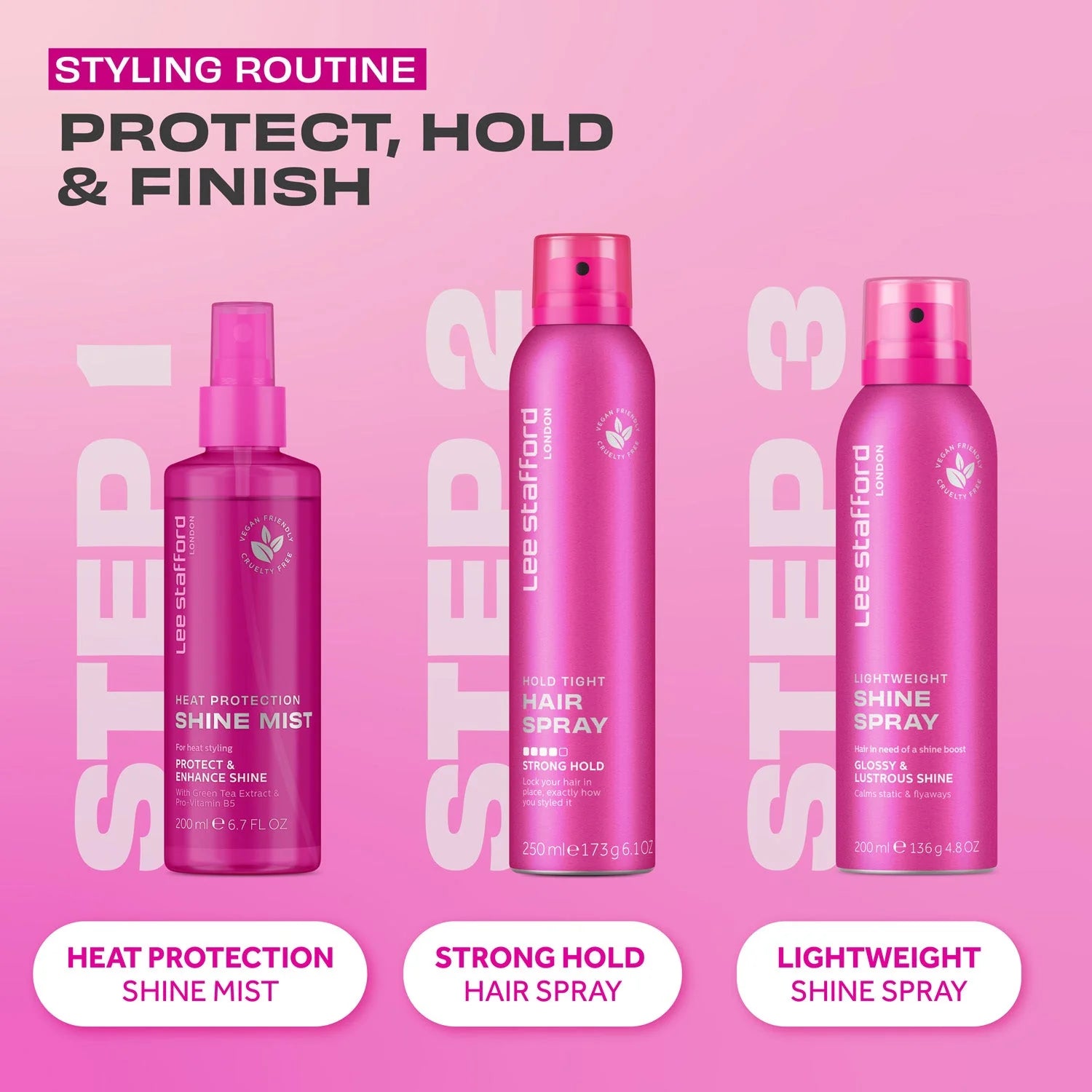 Lee Stafford Hold Tight Hairspray 250ml