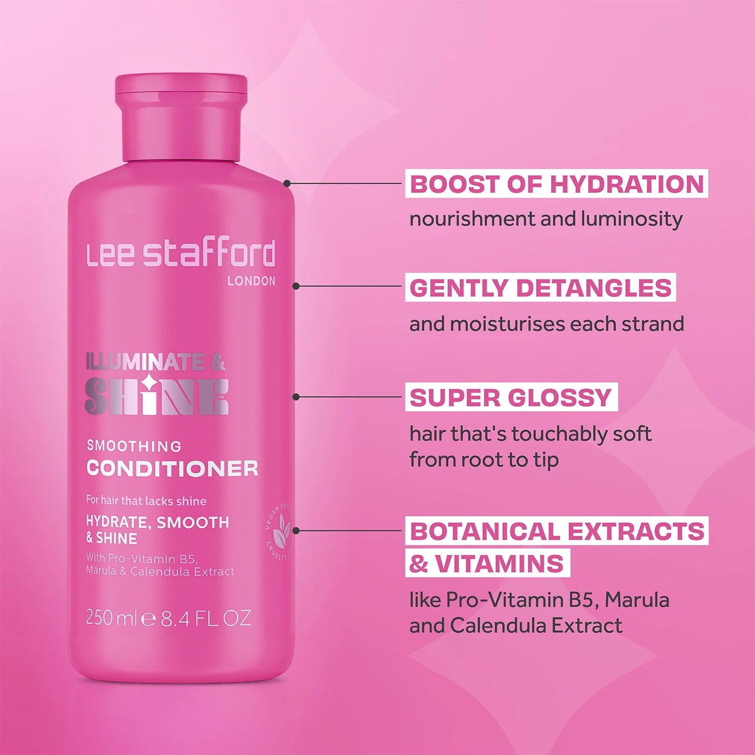Lee Stafford Illuminate Shine Conditioner 250ml