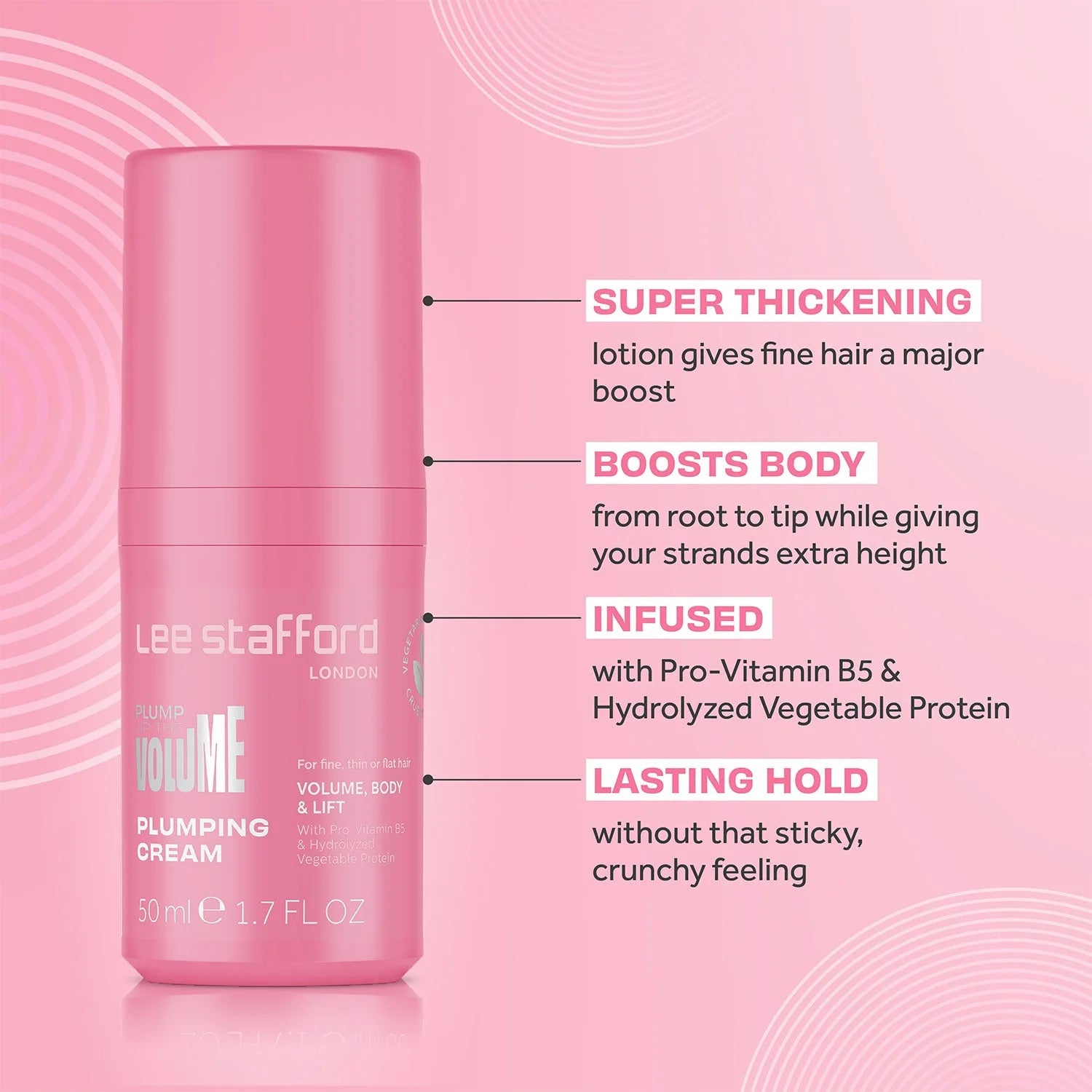 Lee Stafford Plump Up The Volume Plumping Cream 50ml