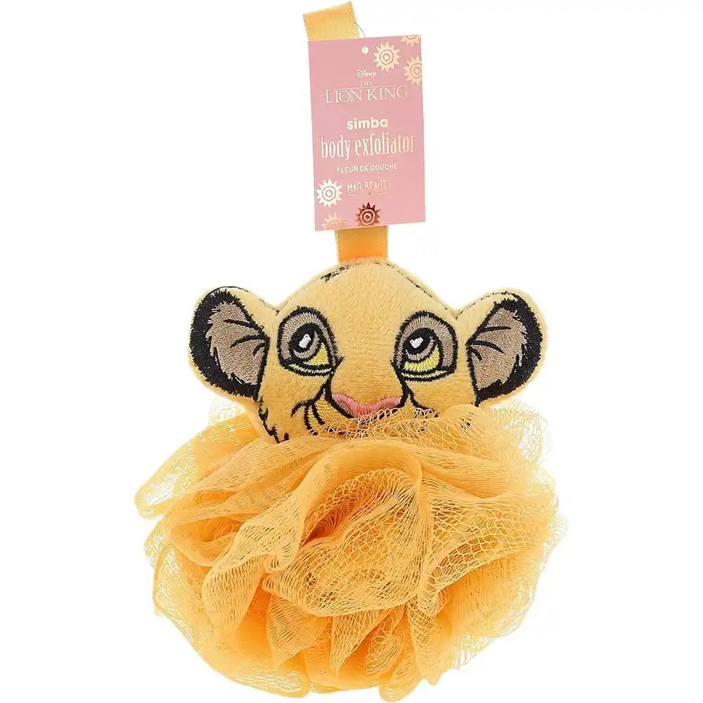 MAD BEAUTY Lion King Body Puff Simba Shower Sponge