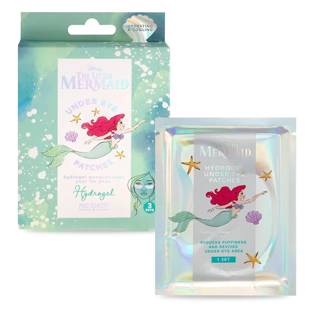 MAD BEAUTY Little Mermaid Ariel Hydrogel Under Eye Masks