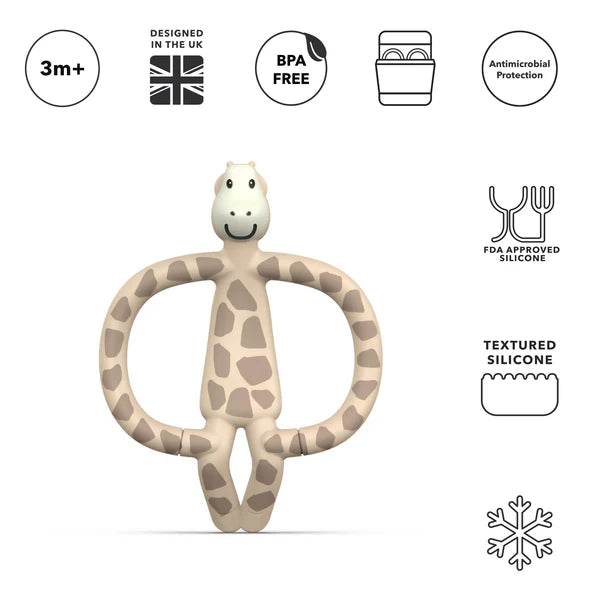 Matchstick Monkey Gigi Giraffe Animal Teether 