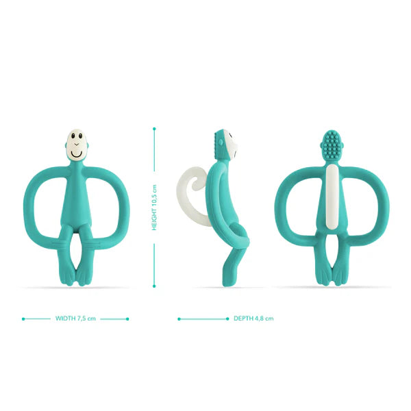 Matchstick Monkey Green Original Teether