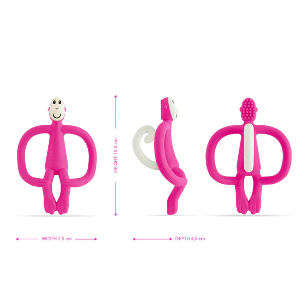 Matchstick Monkey Pink Original Teething Toy