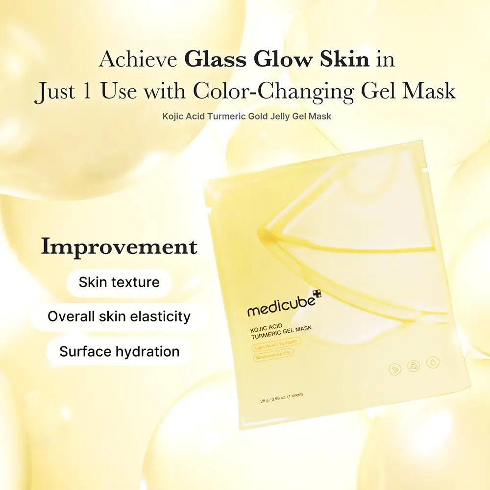 Medicube Kojic Acid Turmeric Brightening Gel Mask 28g