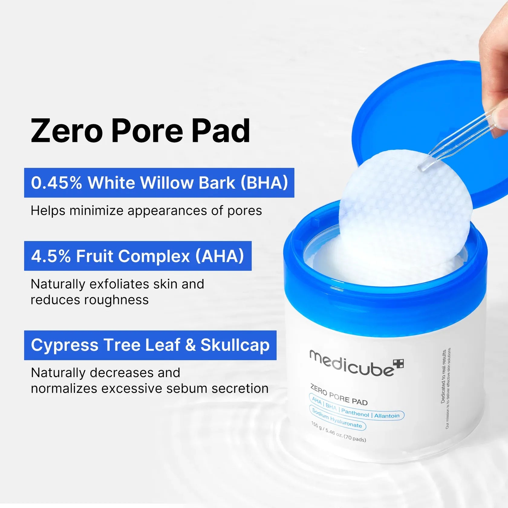 Medicube Zero Pore Zero Pore Pad 2.0 70 Pcs