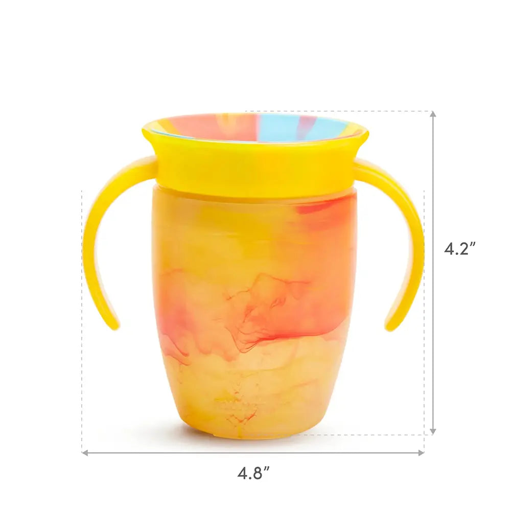 Munchkin Miracle 360° Tropical Swirl Trainer Cup Radical Rainbow