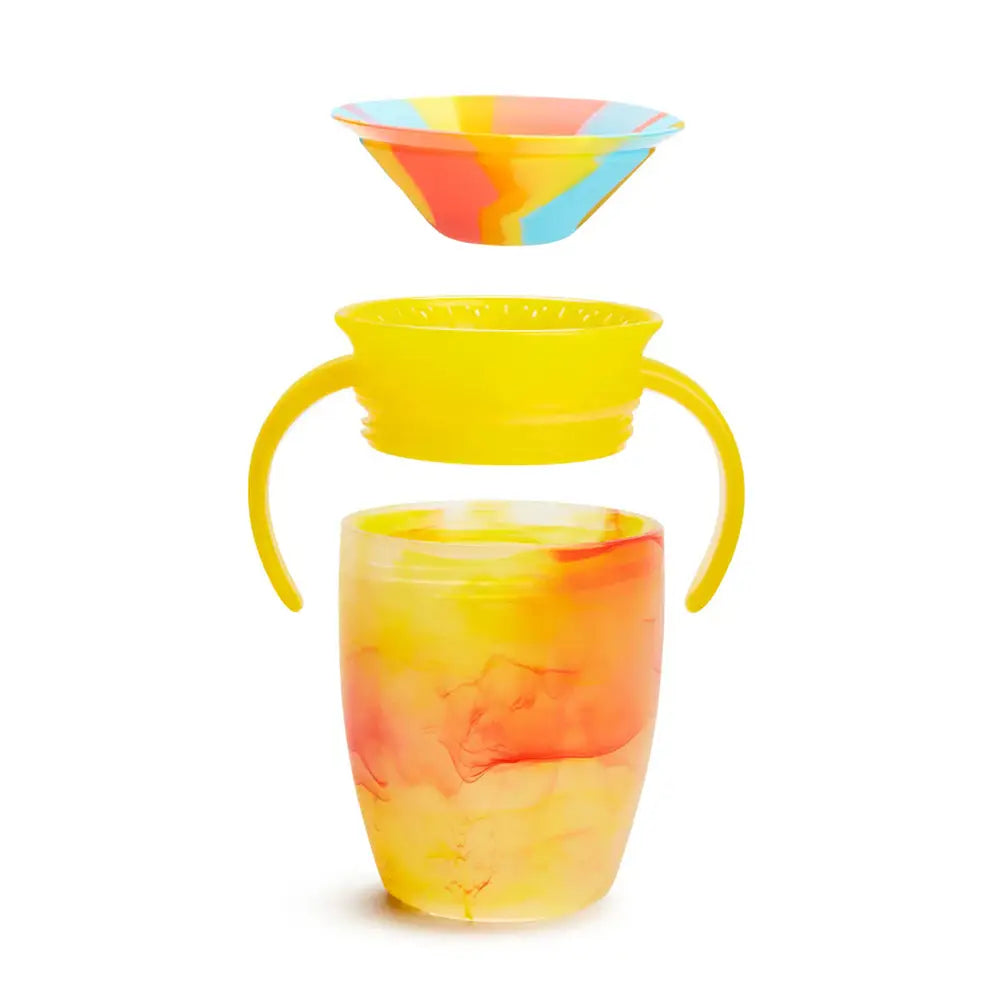 Munchkin Miracle 360° Tropical Swirl Trainer Cup Radical Rainbow