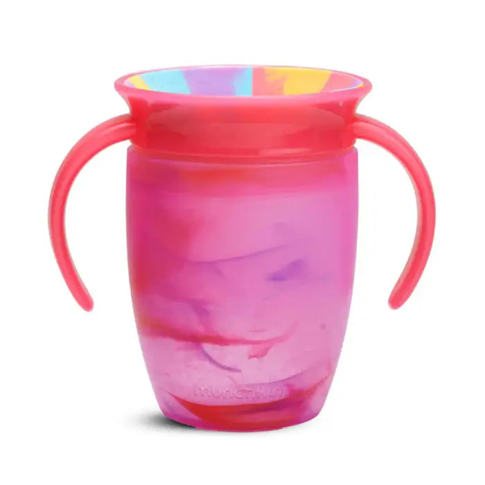 
Munchkin Miracle 360° Tropical Swirl Trainer Cup cotton candy swirl