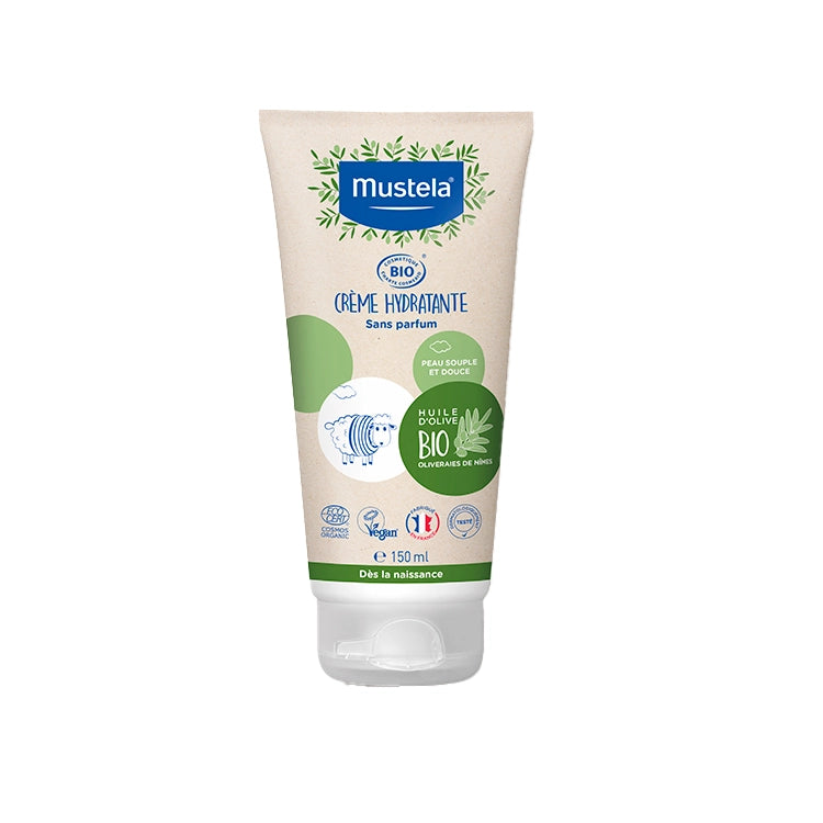 Mustela Certified Organic Face & Body Hydrating Cream 150ml
