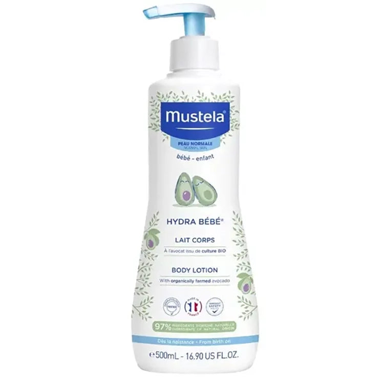 Mustela Hydra Bebe Body Lotion with Avocado 500ml