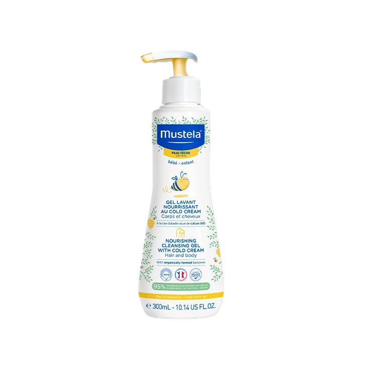 Mustela Nourishing Cleansing Gel with Cold Cream & Bee Wax 300ml