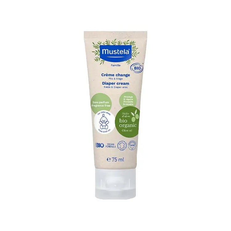 Mustela Organic Diaper Change Cream 75ml
