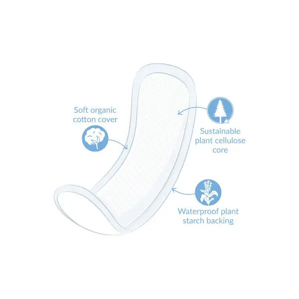 Natracare Organic Cotton Maternity Pads 10 pcs