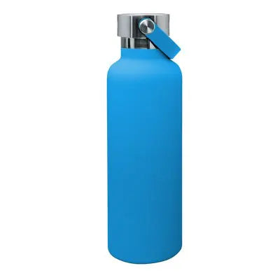 Nerthus Double Wall Stainless Steel Sport Bottle Blue 750 ml
