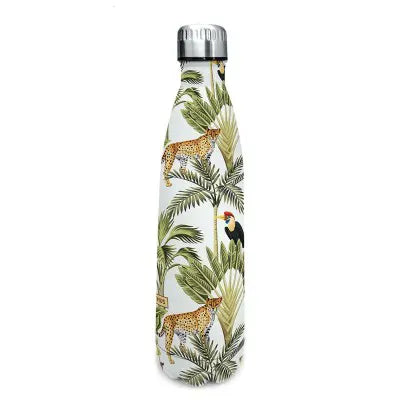 Nerthus Double Wall Stainless Steel Thermos Bottle Jungle 750 ml