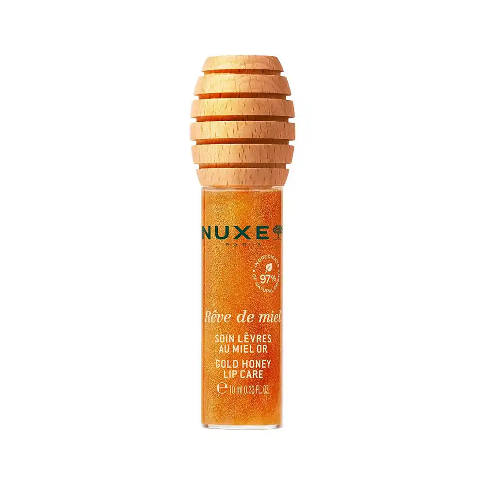 Nuxe Reve de Miel Gold Honey Lip Care + Free Lip Case 10ml