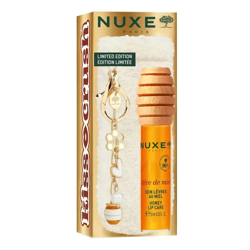 Nuxe Reve de Miel Honey Lip Care + Free Lip Case 10ml