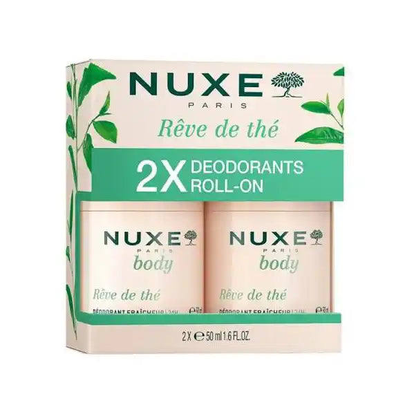Nuxe Rêve de Thé Fresh-Feel Deodorant 24hr Duo 2 x 50ml
