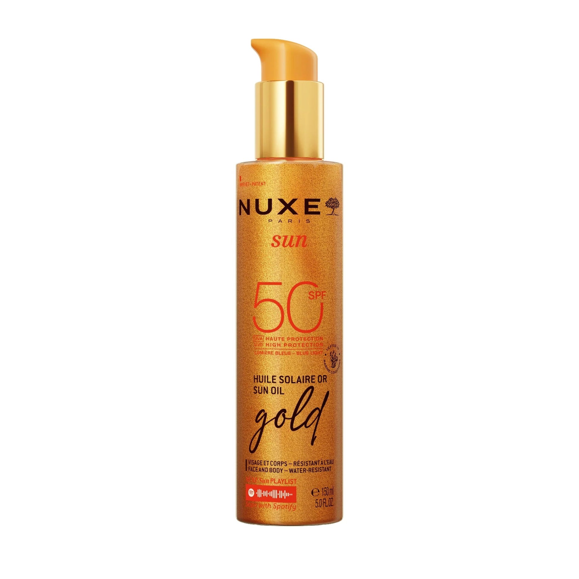 Nuxe Sun Oil Gold High Protection SPF50 150ml