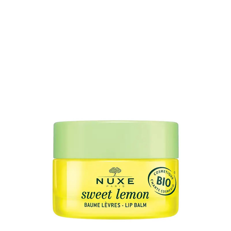 Nuxe Sweet Lemon Lip Balm with a lemon meringue scent 15g