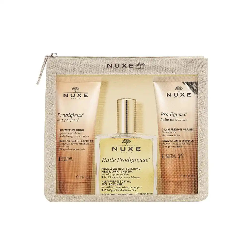 Nuxe Travel Beautiful Prodigieux Essentials Gift Set 3pcs