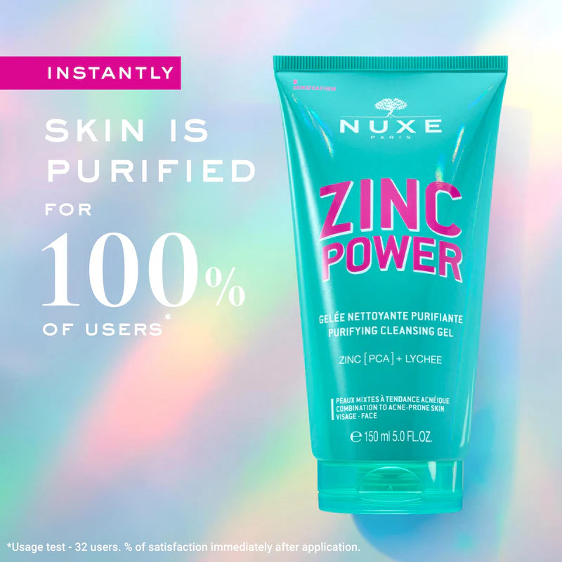 Nuxe ZINC POWER Purifying Cleansing Gel 150ml