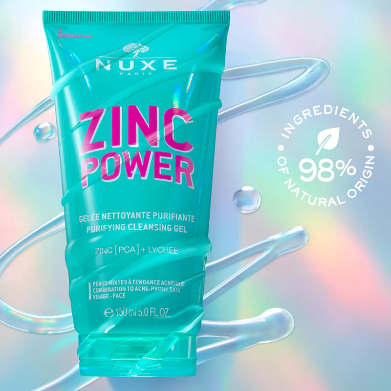 Nuxe ZINC POWER Purifying Cleansing Gel 150ml
