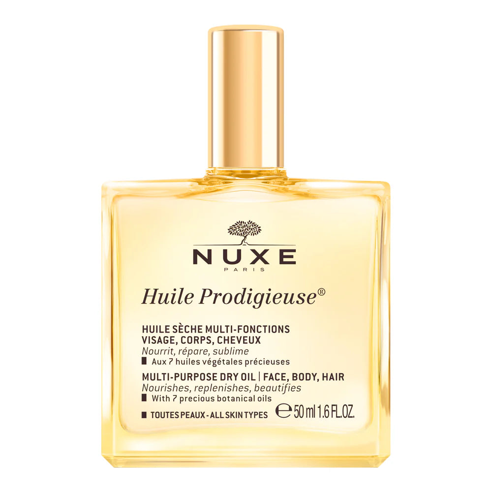 Nuxe Huile Prodigieuse® Dry Oil, Face, Body & Hair 100, 50 & 30ml