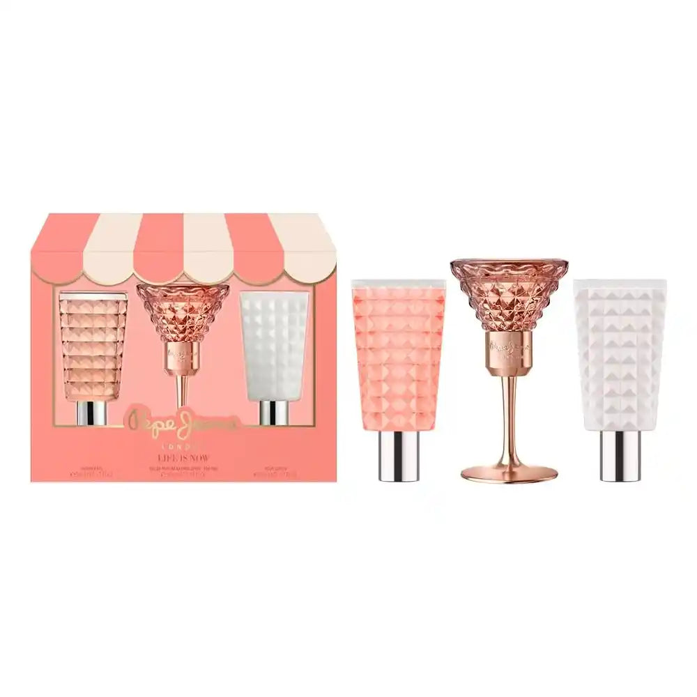 Pepe Jeans London Ladies Life is Now Gift Set 3pcs