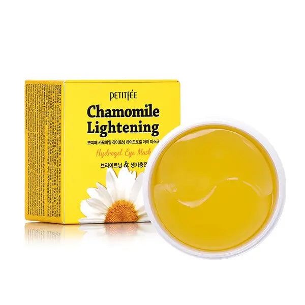 Petitfee Chamomile Lighting Hydrogel Eye Mask 60Ppcs