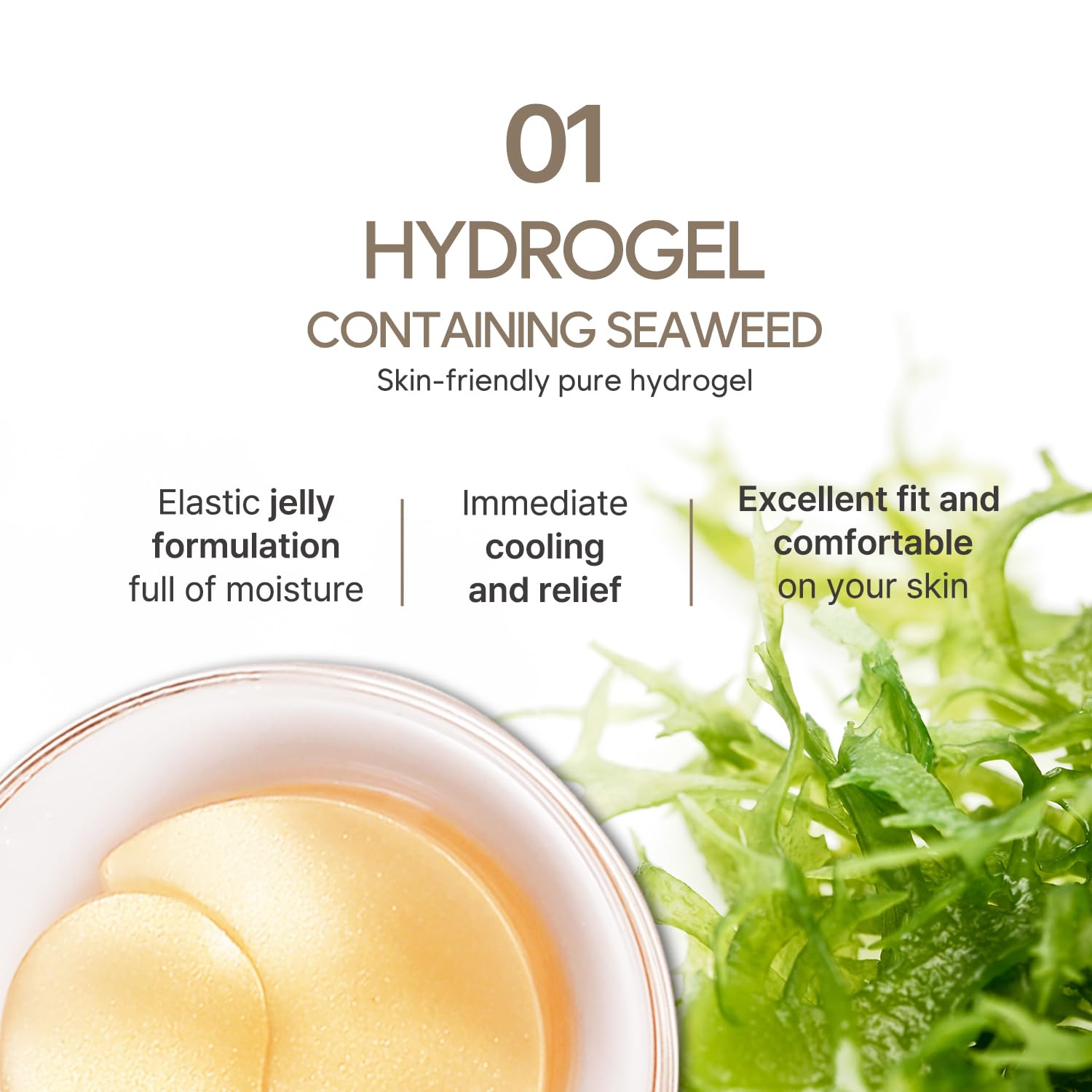 Petitfee Gold & Snail Hydrogel Eye Patch 60 Pcs 84g
