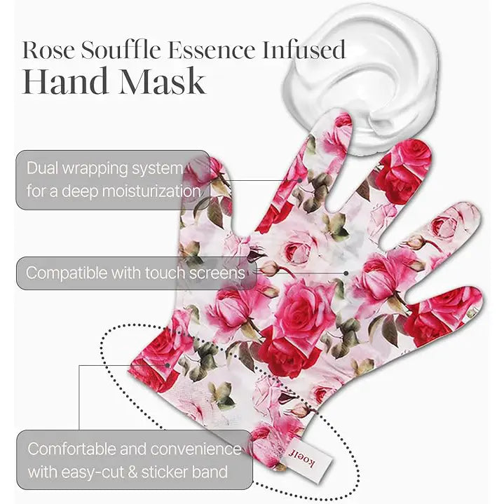 Petitfee Koelf Firming Rose Petal Hand Mask