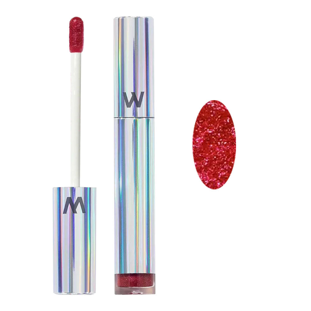 Wonderskin Wonder Blading Top Gloss Red Glitter